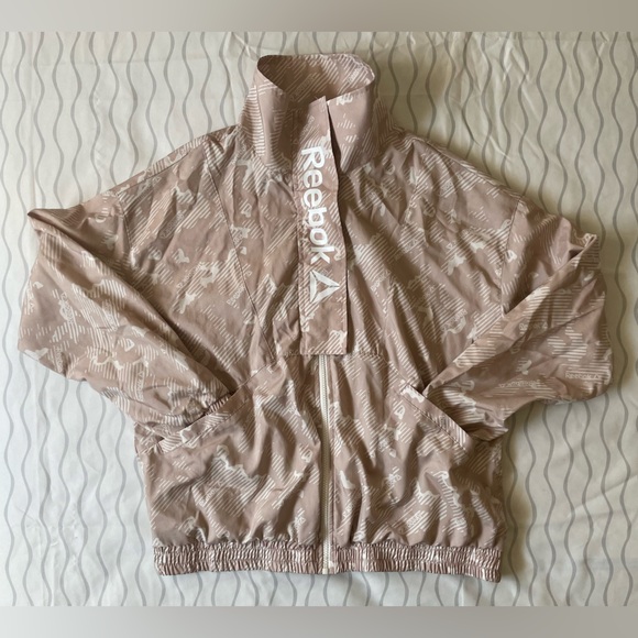 Reebok Women’s Windbreaker Jacket Outerwear Sz M - Picture 3 of 10